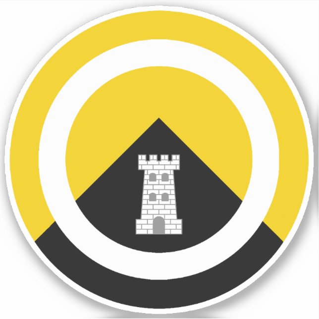 SCA Endewearde Vinyl Sticker (Vorderseite)