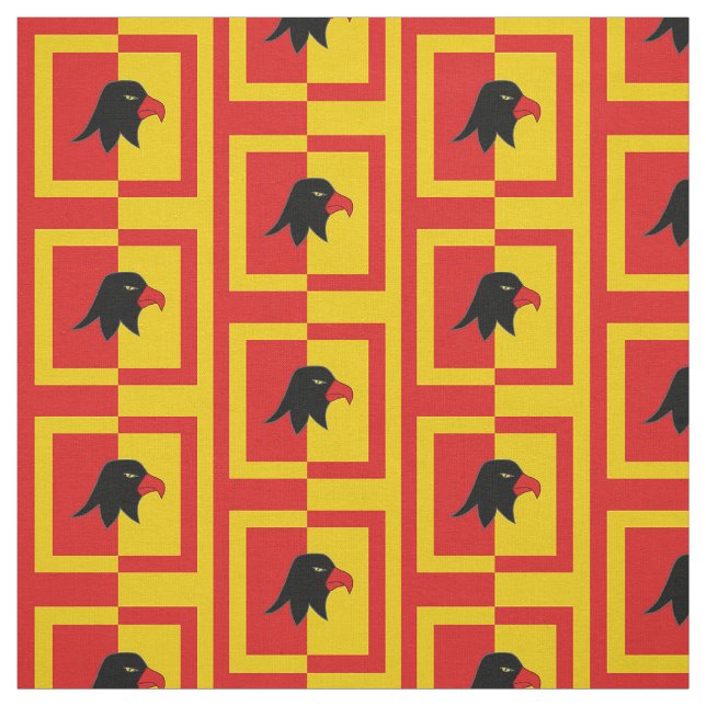 SCA Falconcree Populace Abzeichen Fabric Stoff (Muster)