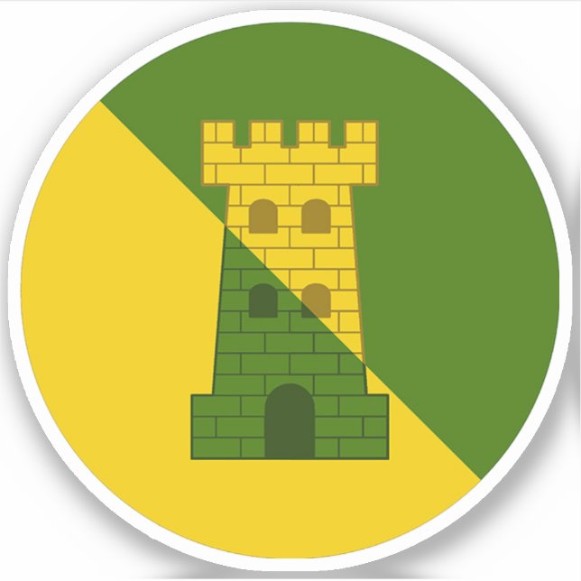 SCA Fettburg Vinyl Sticker (Vorderseite)
