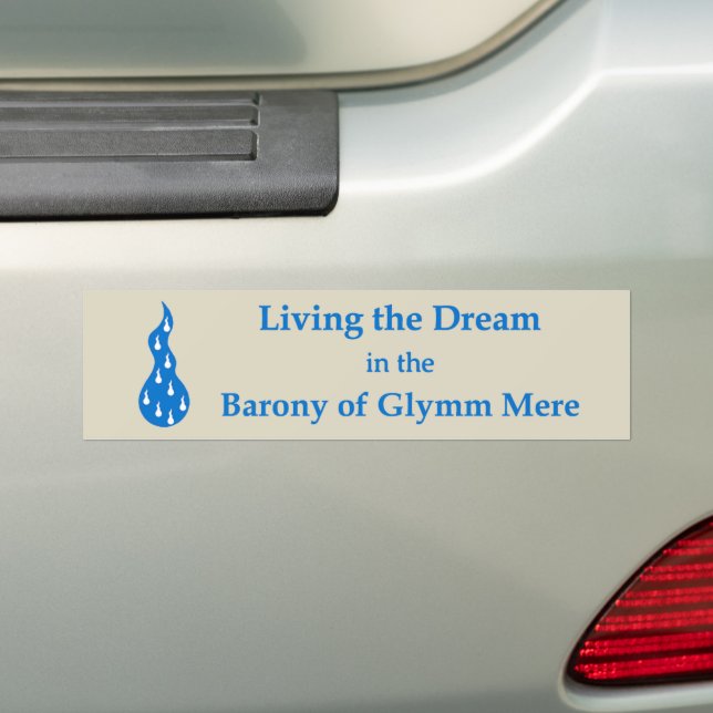 SCA Glymm Mere Bumper Sticker Autoaufkleber (Auf Auto)