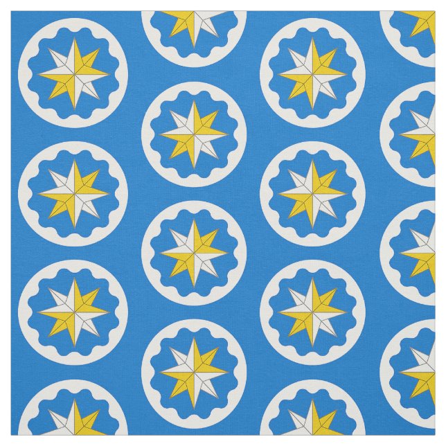 SCA Highland Foorde Populace Abzeichen Fabric Stoff (Muster)