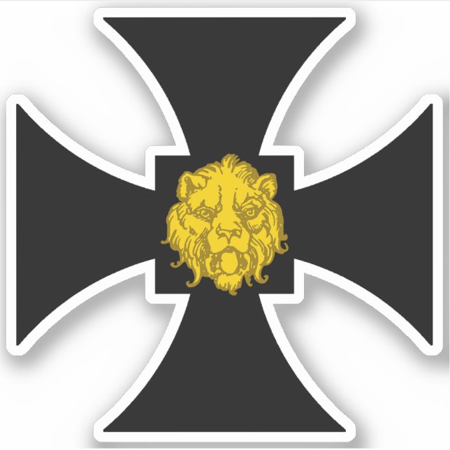 SCA Lionsdale Custom-Cut Vinyl Sticker (Vorderseite)