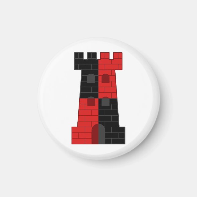 SCA Lonely Tower Magnet (Vorne)