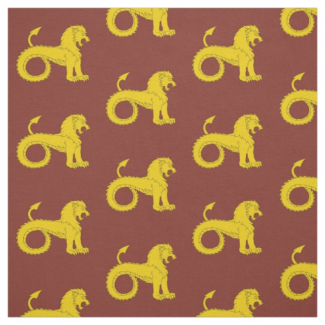 SCA Mooneschadowe Populace Abzeichen Fabric Stoff (Muster)