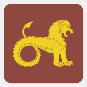 SCA Moonschadowe Populace Abzeichen Sticker