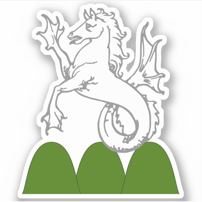 SCA Mountain Freehold Custom-Cut Vinyl Sticker (Vorderseite)