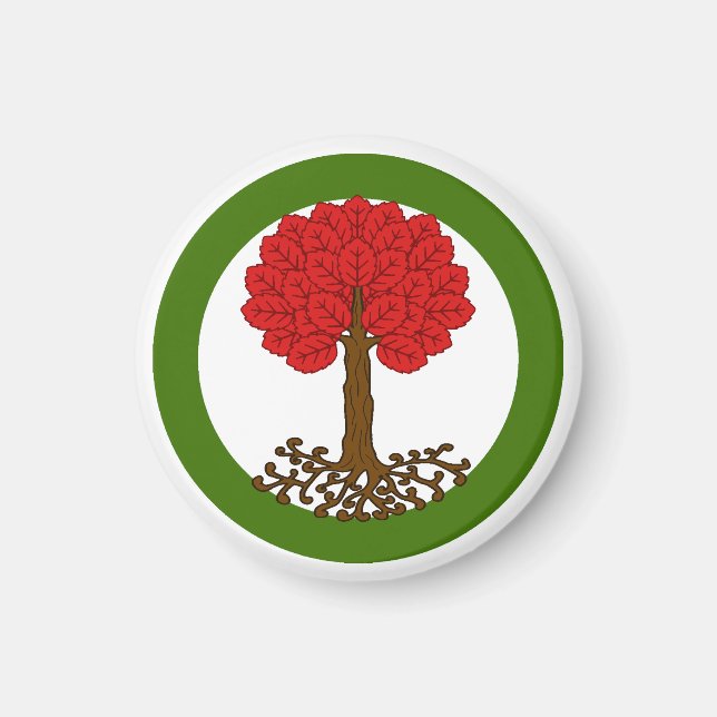 SCA Myrgan Wood Magnet (Vorne)