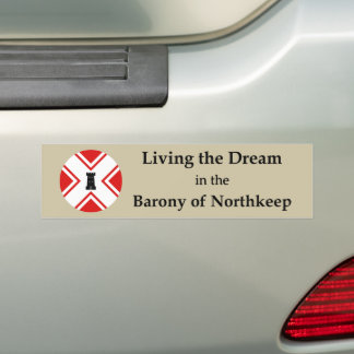 SCA Northkeep Bumper Sticker Autoaufkleber