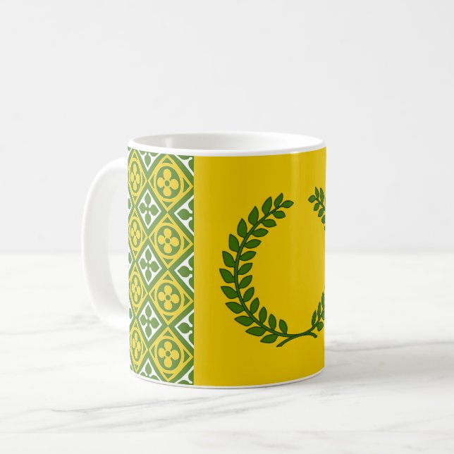SCA Order of the Laurel Coffee Mug Kaffeetasse (Vorderseite Links)
