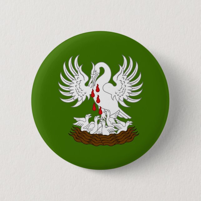 SCA Order of the Pelican Button (Vorderseite)