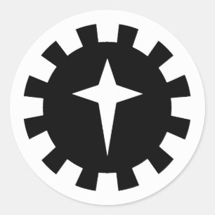 SCA Ost-Königreich Nordarmee Runder Aufkleber