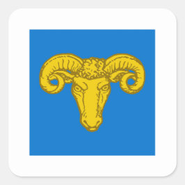 SCA Ramsgaard Populace Abzeichen Quadratischer Aufkleber