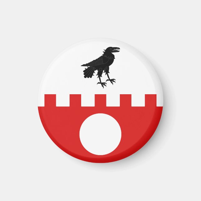 SCA Raven's Fort Magnet (Vorne)