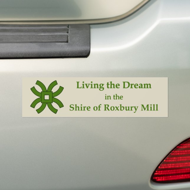 SCA Roxbury Mill Bumper Sticker Autoaufkleber (Auf Auto)