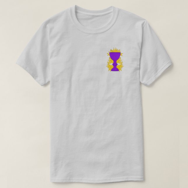 SCA Saint Bunstable Populace Abzeichen T - Shirt (Design vorne)