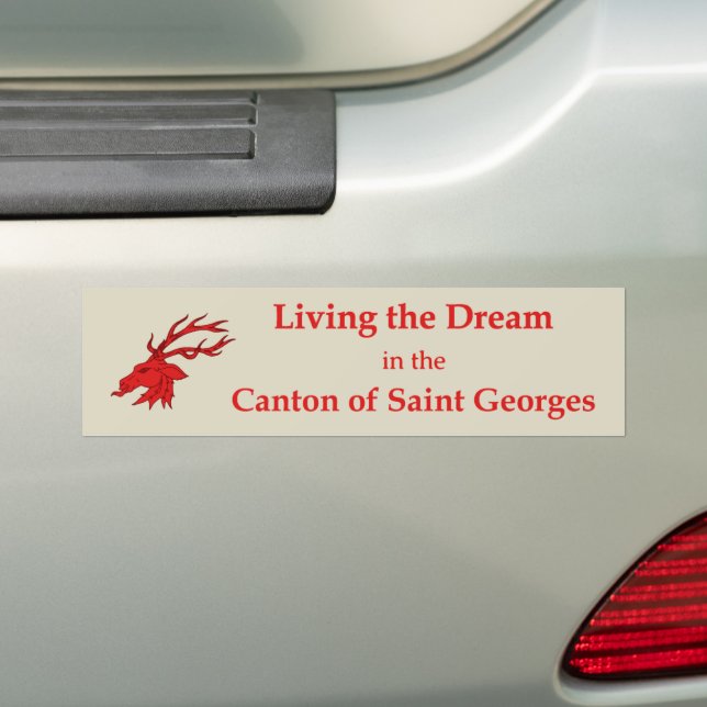 SCA Saint Georges Aufkleber Autoaufkleber (Auf Auto)