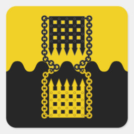 SCA Schattentor Populace Abzeichen Quadratischer Aufkleber