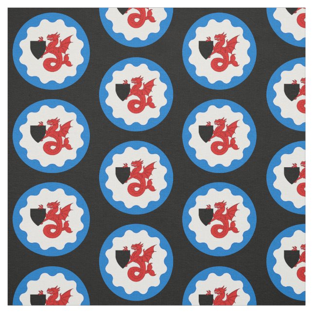 SCA Seashire Populace Abzeichen Fabric Stoff (Muster)
