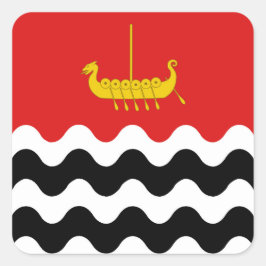 SCA Selviergard Populace Abzeichen Quadratischer Aufkleber