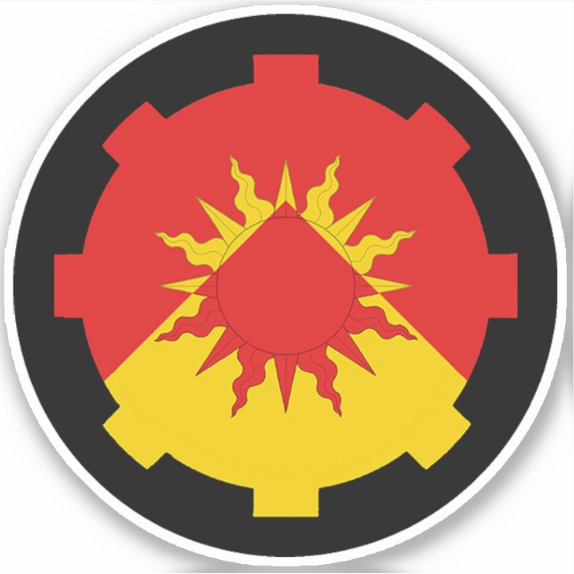 SCA Vulcanfeldt Vinyl Sticker (Vorderseite)