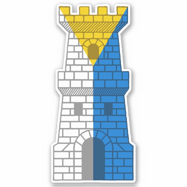 SCA Wastekeep Custom Cut Vinyl Sticker (Vorderseite)