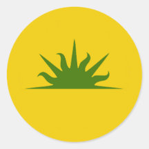 SCA West Kingdom Populace Abzeichen Classic Round