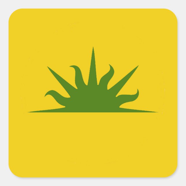 SCA West Kingdom Populace Abzeichen Sticker (Vorderseite)