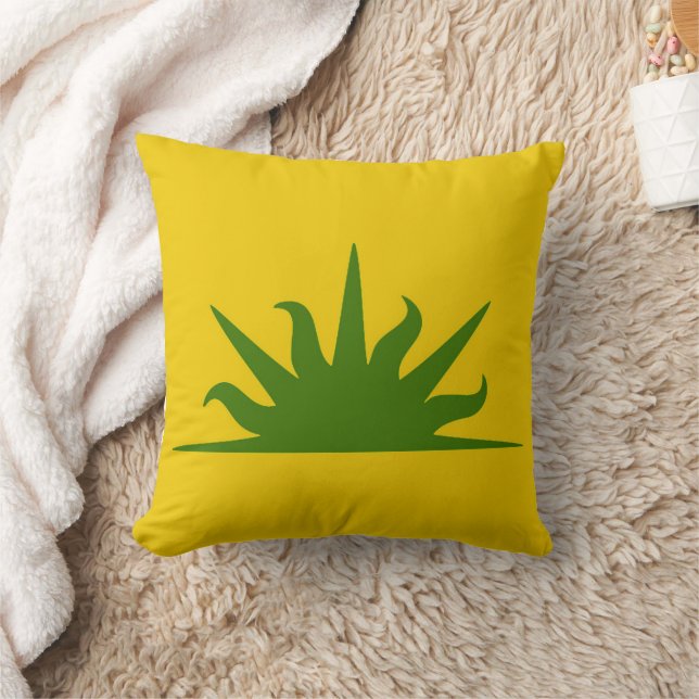 SCA West Kingdom populäre Abzeichen Throw Pillow Kissen (Decke)