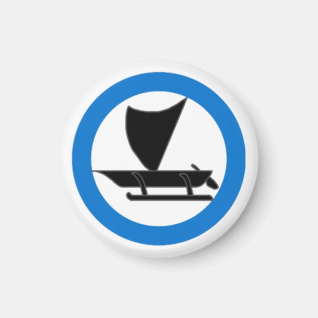 SCA Western Seas Magnet (Vorne)