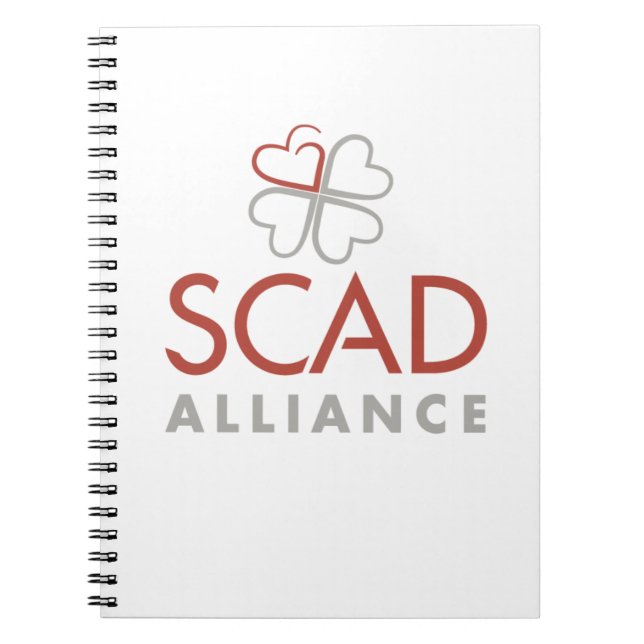 SCAD Alliance Spiralnotebook Notizblock (Vorderseite)