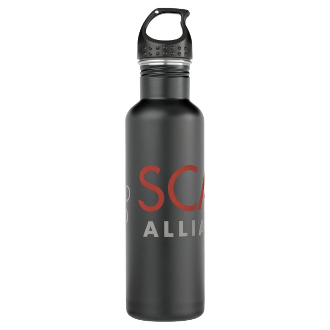 SCAD Alliance Wasserflasche 24oz Edelstahlflasche (Vorderseite)