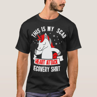 SCAD Heart Attack Survivor Medical US Warrior Awar T-Shirt