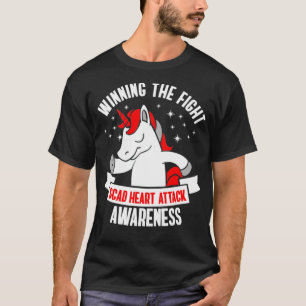 SCAD Herzattackenüberlebende Sicherheit US Warrior T-Shirt