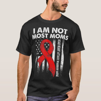 SCAD Herzinfarkt Überlebender Therapie Krieger Awa T-Shirt