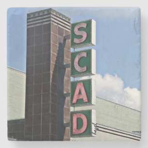SCAD Savannah Marble Stone Untersetzer. Steinuntersetzer