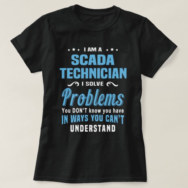 SCADA Techniker T-Shirt (Design vorne)