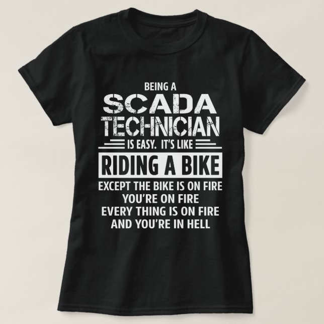SCADA Techniker T-Shirt (Design vorne)