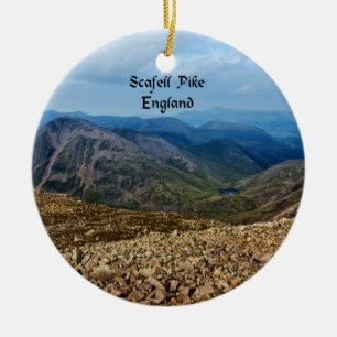 Scafell Pike, England Keramik Ornament