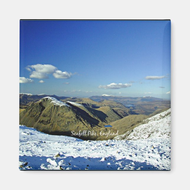 Scafell Pike, England Magnet (Vorne)