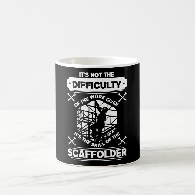 Scaffolder Builder Scaffolding Scaffold Kaffeetasse (Mittel)