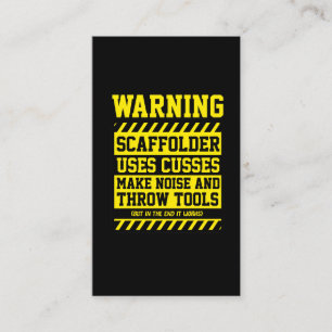 Scaffolder Tools Scaffolding Builder Crafter Visitenkarte