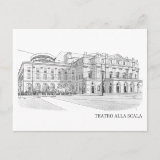 Scala di Milano (Italien) Postkarte