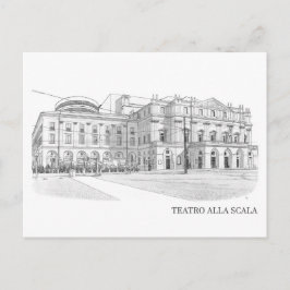 Scala di Milano (Italien) Postkarte