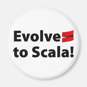 Scala Magnet, Evolve Logo Magnet