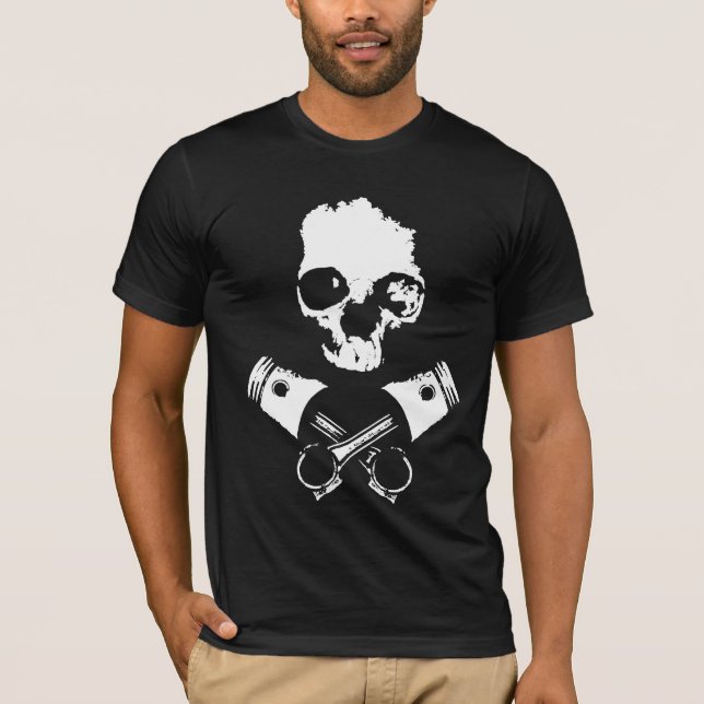 Scalawag u. gekreuzte Kolben T-Shirt (Vorderseite)