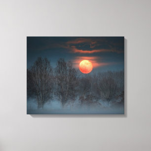 Scalenghe in Piemont, Italien Leinwanddruck