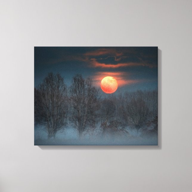 Scalenghe in Piemont, Italien Leinwanddruck (Vorderseite)