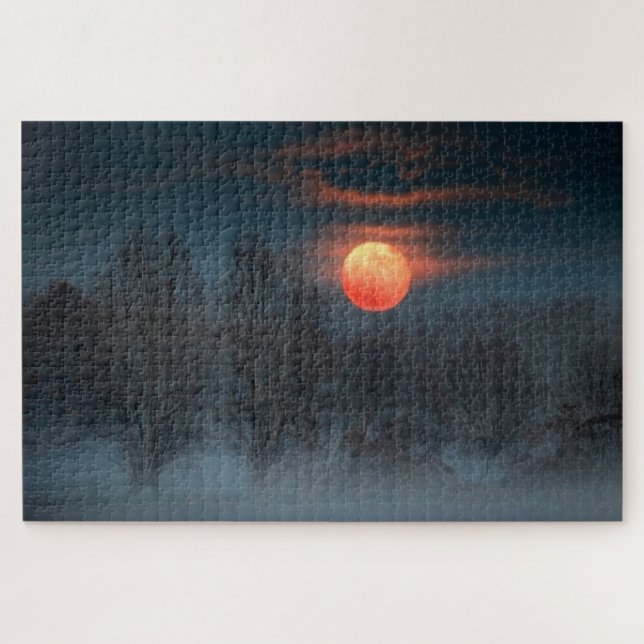 Scalenghe in Piemont, Italien Puzzle (Horizontal)