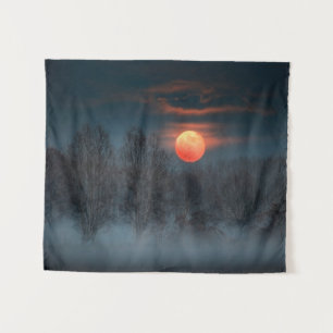 Scalenghe in Piemont, Italien Wandteppich