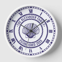 Scallop-Muschel #3 Familienname Datum des Rope Fra